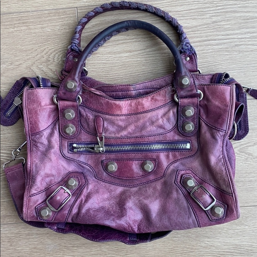 Balenciaga City Bag with Giant Studs